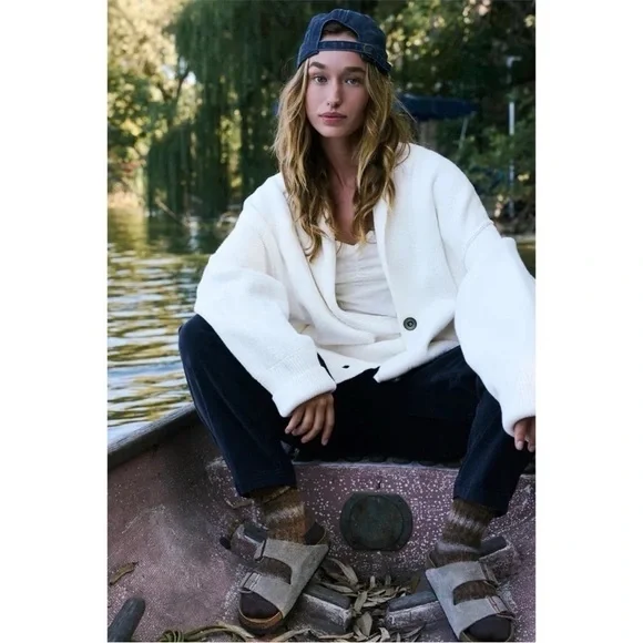 NWOT Free People Chamomile Cardi - Picture 3 of 15